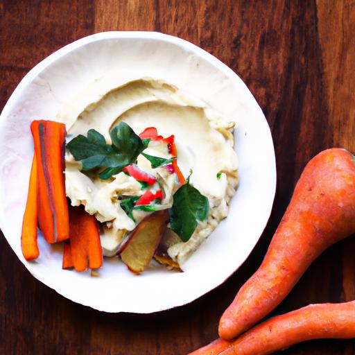 Baba Ganoush & Carrot Sticks: A Flavorful Veggie Duo