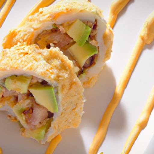Tiger Roll Delight: Savory Shrimp Tempura Meets Creamy Avocado