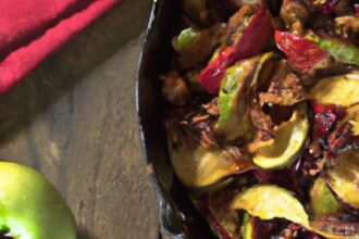 Sweet Meets Veggie: Sugar-Free Apple Zucchini Crisp Delight