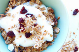 Creamy Coconut Yogurt with Granola: A Perfect Crunch Mix