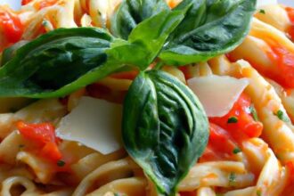 Velvety Tomato Basil Pasta: A Creamy Italian Delight