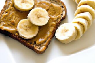 Peanut Butter & Banana Toast: A Nutty, Fruity Delight