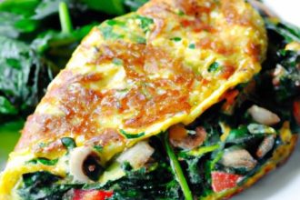 Spinach Omelet Secrets: A Nutritious Twist on Breakfast Delight
