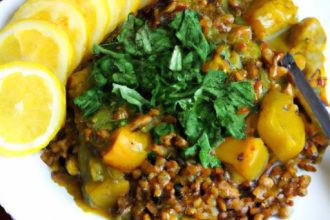 Wholesome Curry Lentil Rice Bowl: A Flavorful Power Meal