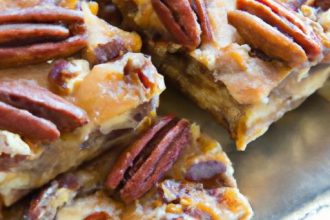 Maple Pecan Bars: A Sweet Twist on Classic Treats