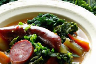 Hearty Sausage and Kale Soup: A Nutritious Comfort Bowl