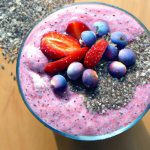 Berry Protein Power: Boost Your Day with Chia Smoothie