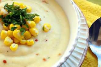 Creamy Corn Chowder: A Comfort Bowl of Golden Goodness