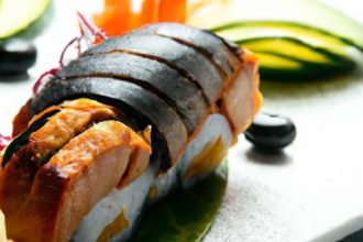 Savor the Flavor: Charcoal-Grilled Mackerel Sushi Magic