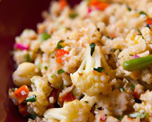Cauliflower Fried Rice: A Flavorful Low-Carb Twist on Tradition