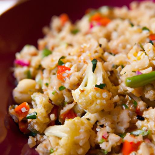 Cauliflower Fried Rice: A Flavorful Low-Carb Twist on Tradition