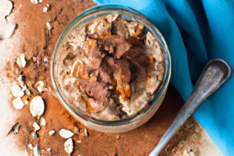 Power Up Mornings with Chocolate Protein Overnight Oats