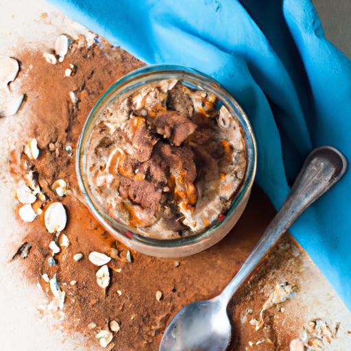 Power Up Mornings with Chocolate Protein Overnight Oats