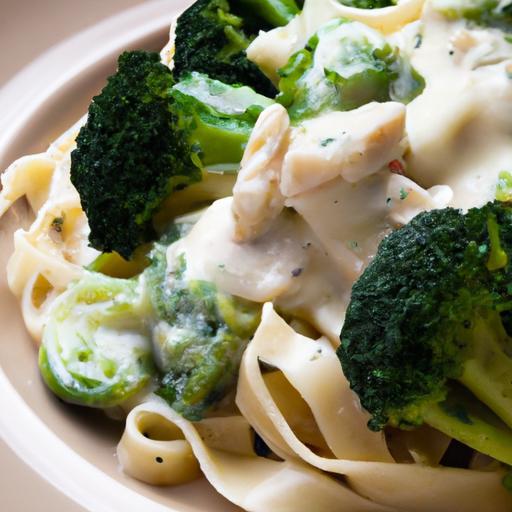 Creamy Chicken Broccoli Fettuccine Alfredo: A Flavorful Twist