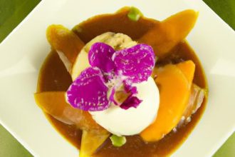 Tropical Bliss: The Irresistible Charm of Coconut Mango Sorbet