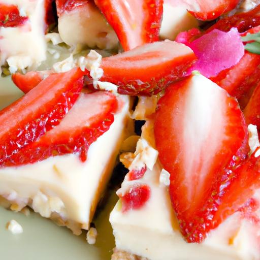 Sweet delight: How to Make Irresistible Strawberry Cheesecake Bars