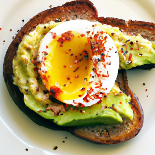 Spice Up Mornings: Avocado Toast with Eggs & chili Butter