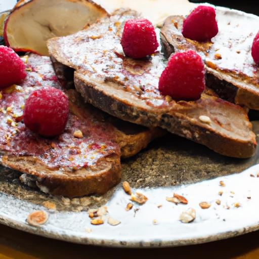 Nutella & Raspberry Toast: A Sweet Twist on Breakfast Bliss