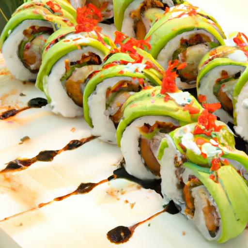 Unwrapping the Delight: The Art⁣ of Caterpillar Roll‍ Sushi