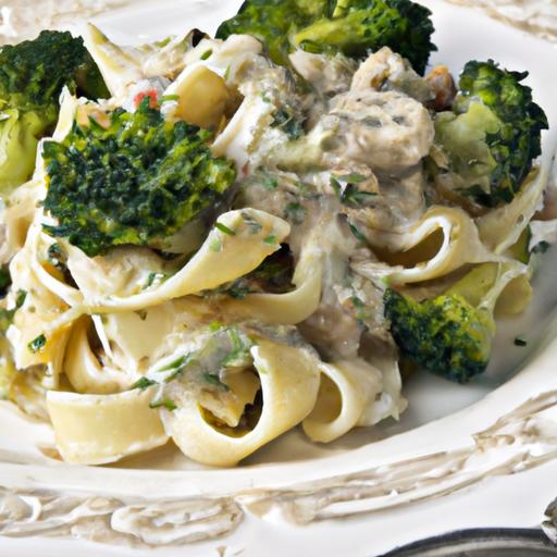 Creamy Chicken Broccoli Fettuccine Alfredo: A Flavorful twist