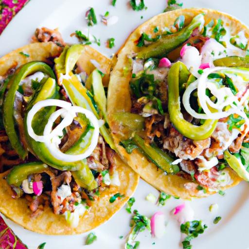 Crunchy and Colorful: Exploring Tacos de Nopales Delight