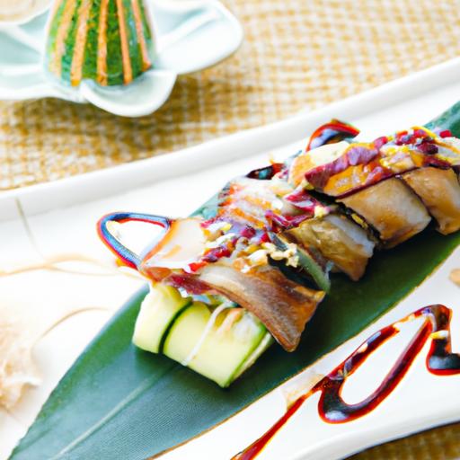 Savor the flavor: Charcoal-Grilled Mackerel Sushi Magic