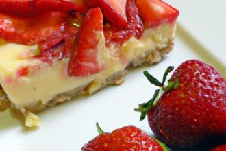 Sweet Delight: How to Make Irresistible Strawberry Cheesecake Bars