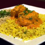 Savor the Flavors: Authentic Indian Butter Chicken with Rice