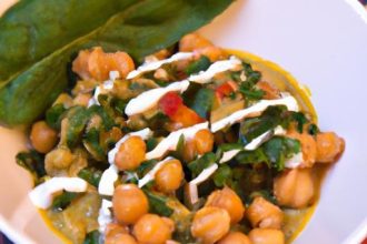 Hearty Chickpea & Spinach Curry: A Flavorful, Nutritious Delight
