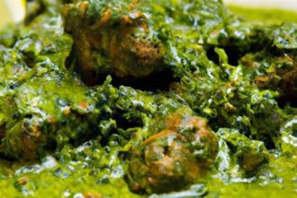Lamb Saagwala: A Flavorful Spinach Delight from India