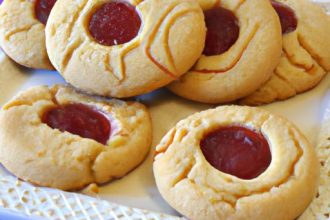 Sweet Nostalgia: How to Make Peanut Butter & Jelly Thumbprint Cookies