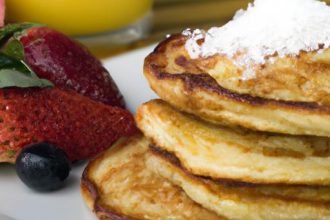 Fluffy Coconut Pancakes: A Tropical Twist on Breakfast Delight