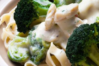 Creamy Chicken Broccoli Fettuccine Alfredo: A Flavorful Twist