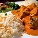 Savor the Rich Flavors of Indian Butter Chicken with Rice